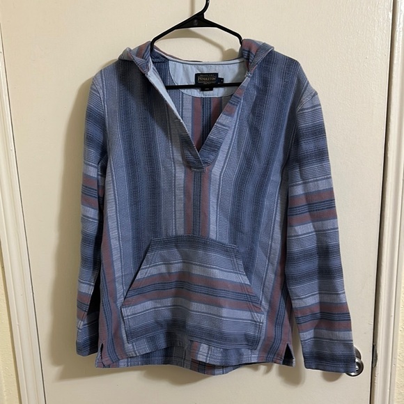 Pendleton Other - EUC Pendleton Striped V-Neck‎ Hoodie